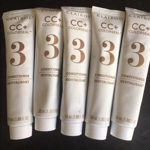 "5 pcs clairol CC+ colorseal 3 conditioner"
